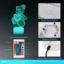3D Lamp Acrylic USB LED Night Lights Neon Sign Lamp Decorations