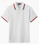 High version embroidered contrasting couples casual short-sleeved POLO shirt