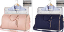 Large Capacity Travel Duffle Bag Women's Handbag Folding Suit Waterproof Bag