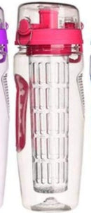 32Oz Fruit Infusing Water Bottle Fruit Bottle BPA Free Plastic Sport Fruit Infuser Juice Shaker Drink Bottle