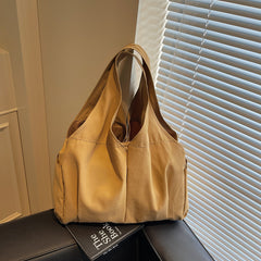 Artistic and fresh, large-capacity single-shoulder cloth bag