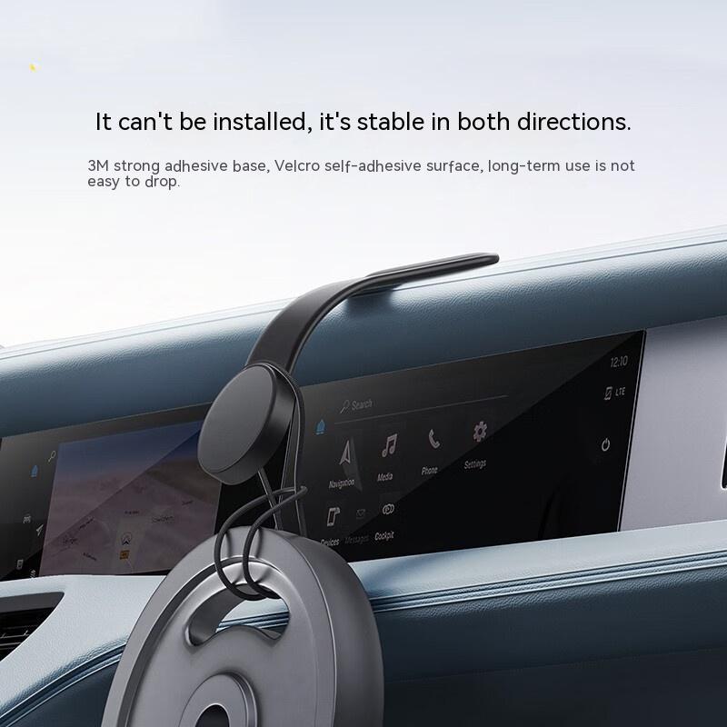 Magnetic Bendable Dash Mount Car Mobile Phone Holder Wireless Charger Phone Holder