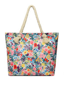 Art Flower Pattern  Waterproof Sand proof Beach Bags For Women