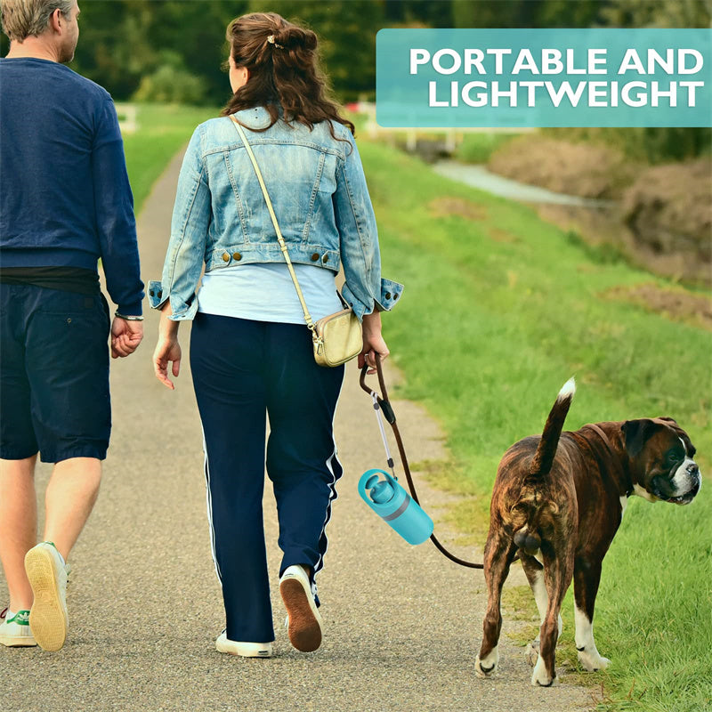 Portable Lightweight Dog Pooper Scooper With Built-in Poop Bag Dispenser Eight-claw Shovel