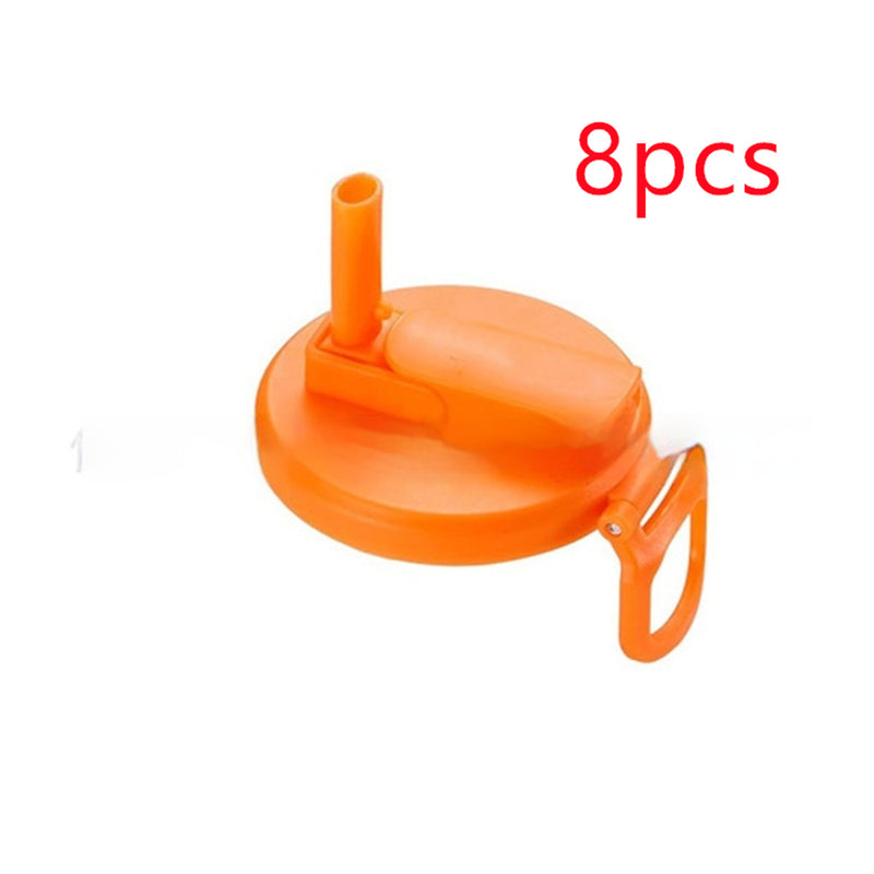 Soda Cola Can Lid with Straw Reusable Can Stopper For Soda Beer Drinks Juice Fits Standard Coke Can