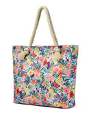 Art Flower Pattern  Waterproof Sand proof Beach Bags For Women