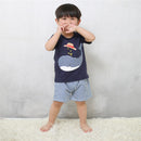 Cartoon Clothing Baby Boy Girl Summer Clothes T-shirt Baby Casual Sets