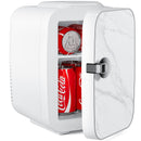 Mini Refrigerator 4L-6 Cans, Portable Compact Refrigerator Skincare, Food And Beverage