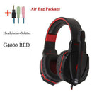 Wired Gaming Headset Headphones Surround Sound Deep Bass Stereo Casque Earphones With Microphone