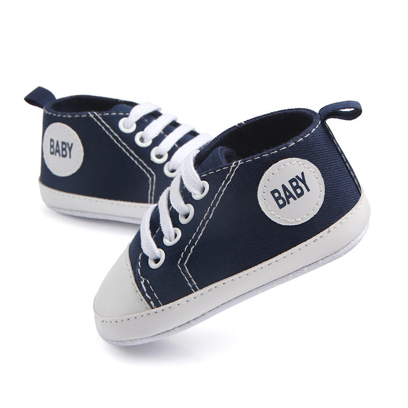 Canvas Classic Baby Boys Girls Soft Sole Anti-slip Baby Sports Sneakers