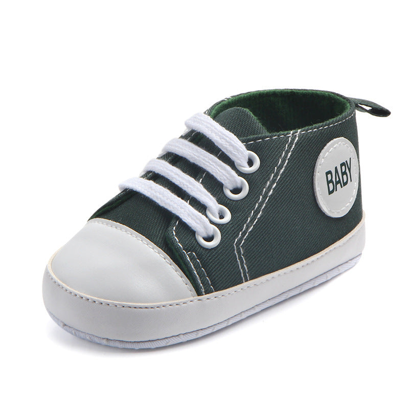 Canvas Classic Baby Boys Girls Soft Sole Anti-slip Baby Sports Sneakers