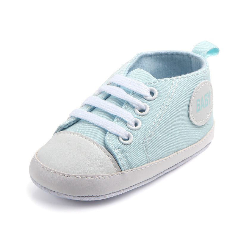 Canvas Classic Baby Boys Girls Soft Sole Anti-slip Baby Sports Sneakers