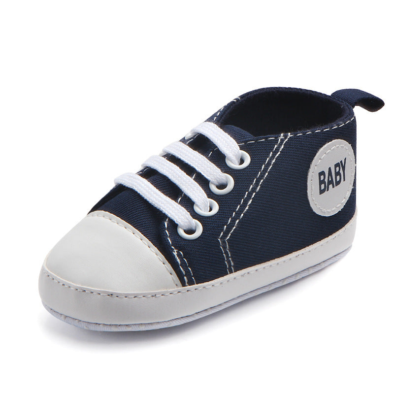 Canvas Classic Baby Boys Girls Soft Sole Anti-slip Baby Sports Sneakers