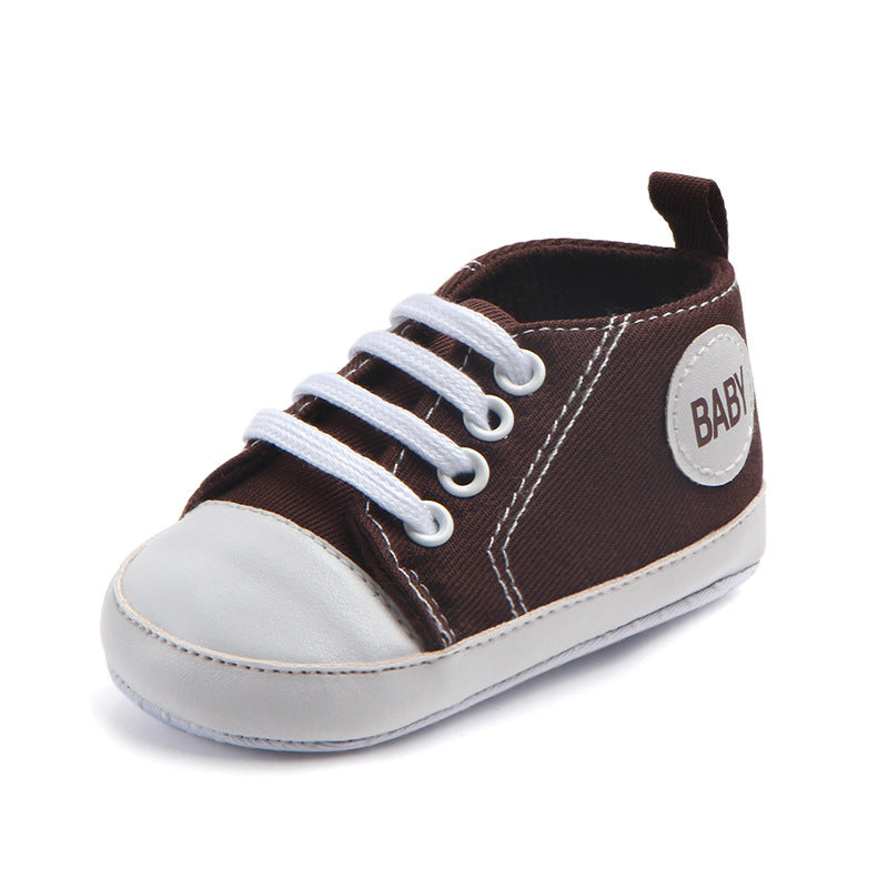 Canvas Classic Baby Boys Girls Soft Sole Anti-slip Baby Sports Sneakers