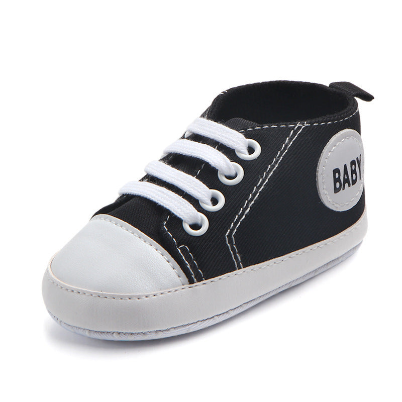 Canvas Classic Baby Boys Girls Soft Sole Anti-slip Baby Sports Sneakers