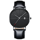 Simple calendar male creative waterproof quartz watch