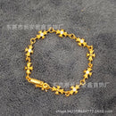 Chrome Hearts 22K Diamond Cross Bracelet
