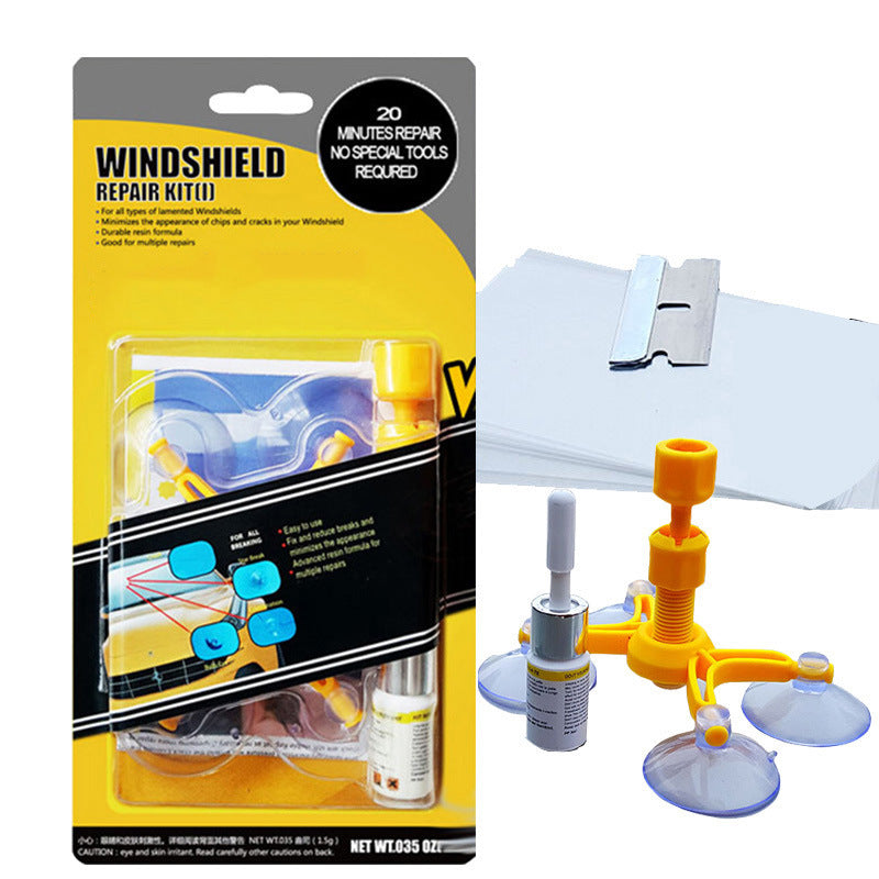Car Window Glass Repair Scratch Crack Restore Tool kit