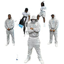 Streetwear NOFS print Sports American Retro Baggy Hoodie