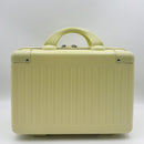 14-inch hand-held suitcase, mini boarding makeup souvenir, double-handle lightweight storage box