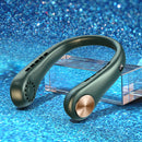 New Rechargeable Mini Neck Fan Portable Bladeless Hanging Neck Air Cooler Mini Summer Sports Fans