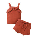 Knitted 2pcs set summer