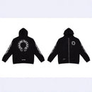 Correct version 24ss fashion brand pure cotton loop men's and women's zipper hoodie