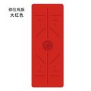 Yoga mat PU rubber luxury mat, women, anti-slip professional fitness mat