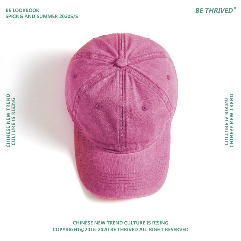 BE Men's New washed and aged hip-hop baseball caps