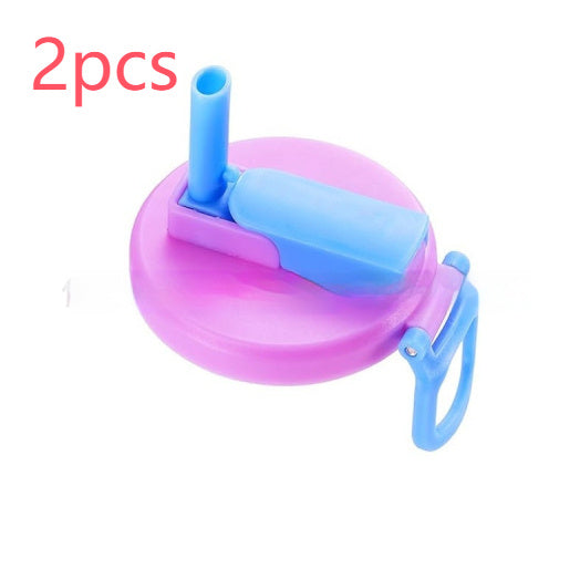 Soda Cola Can Lid with Straw Reusable Can Stopper For Soda Beer Drinks Juice Fits Standard Coke Can