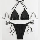 New black swimsuit fashionable Women's bikini