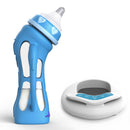 Glass Baby Bottle Straw Drop-resistant Drink Bottles for Baby