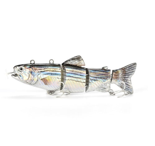 New Luya Bait Automatic Swimming Electronic Fish 130mm 42g Propeller Intelligent Fishing Bait