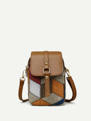 Versatile and trendy single-shoulder crossbody bag for women, a mini bag for holding mobile phones