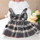 Dog Skirt with Lead Rope net red princess dsummer dress