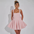 Temperament big bow party dress