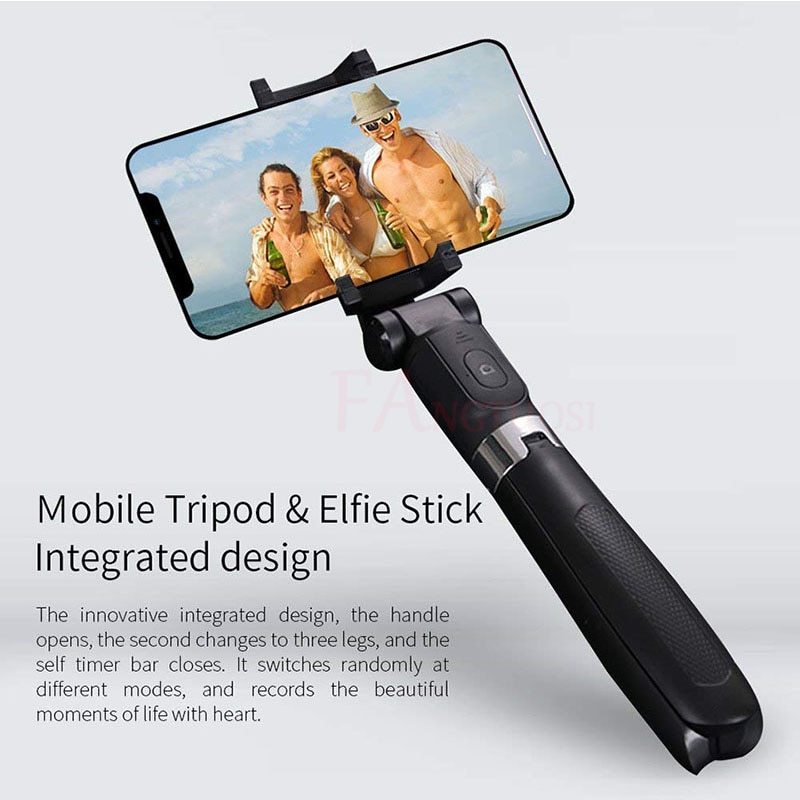 Tripod Selfie Universal Mobile Stick Live Triangle Bracket Compatible with Apple,