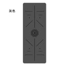 Yoga mat PU rubber luxury mat, women, anti-slip professional fitness mat