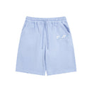 Trapstar Rainbow white and blue towel embroidered casual short sleeve shorts
