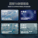 RS men Boxy square version 230G fashion cotton men short sleeve short wide T-shirt