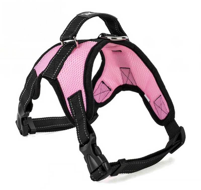 Pull Dog Pet Harness Adjustable Control Vest Dogs Reflective XS S M