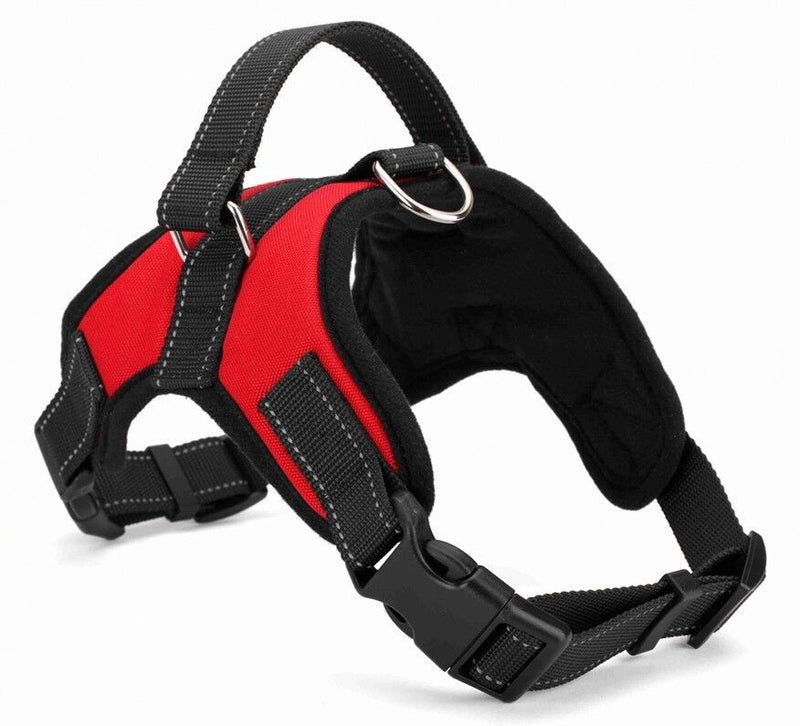 Pull Dog Pet Harness Adjustable Control Vest Dogs Reflective XS S M