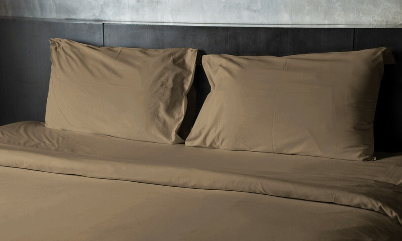 HIGH THREAD COUNT 1800 EGYPTIAN COTTON & BAMBOO SATIN SOFT SHEET DEEP