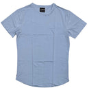 Cuts Clothing Men's Curve Hem Crew Neck Signature Fit 4-Way Stretch Te