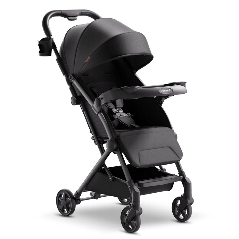 Mompush Lithe V2 Lightweight Stroller+Tray Compact Fold Airplane Ready