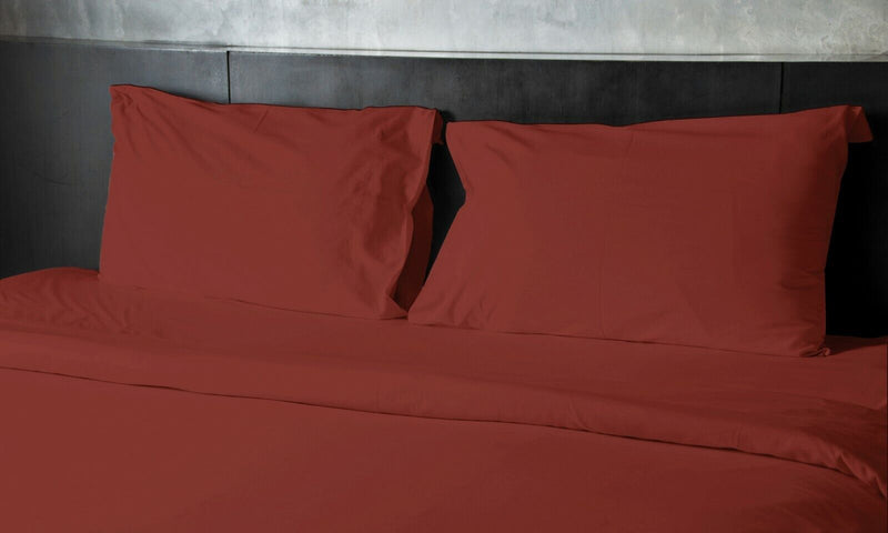 HIGH THREAD COUNT 1800 EGYPTIAN COTTON & BAMBOO SATIN SOFT SHEET DEEP