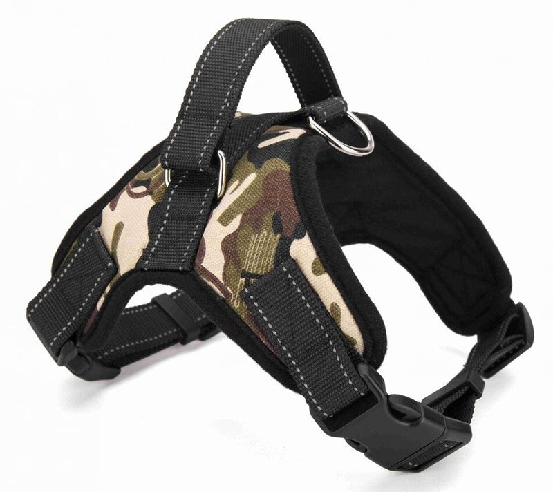 Pull Dog Pet Harness Adjustable Control Vest Dogs Reflective XS S M