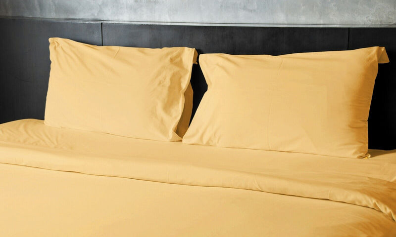 HIGH THREAD COUNT 1800 EGYPTIAN COTTON & BAMBOO SATIN SOFT SHEET DEEP