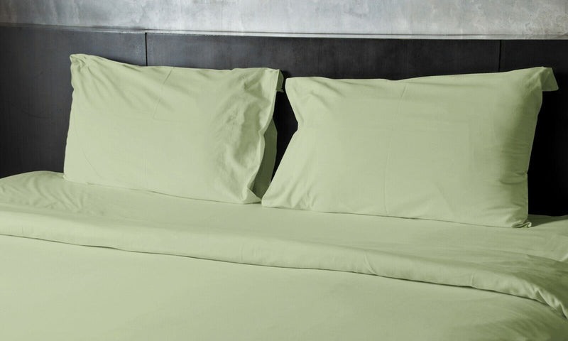 HIGH THREAD COUNT 1800 EGYPTIAN COTTON & BAMBOO SATIN SOFT SHEET DEEP