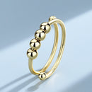 fortune bead index finger ring